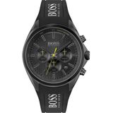 Hugo Boss Distinct 1513859 Horloge - Rubber - Zwart - Ø 46 mm