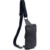 Chesterfield Cambridge Washed Waxed Pull Up Crossbodybag - Navy