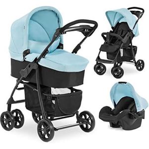 Kinderwagen 3 in 1 - Babywagen 3 in 1 - Wandelwagen - Kinderwagen 3 in 1 Incl Autostoel