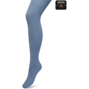 Bonnie Doon Opaque Comfort Panty 70 Denier Blauw Dames maat 42/44 XL - Extra brede Comfort Boord - Tekent Niet - Kleedt Mooi af - Mat Effect - Gladde Naden - Maximaal Draagcomfort - China Blue - BN161912.58