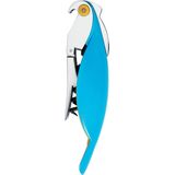Alessi Parrot design kurkentrekker blauw