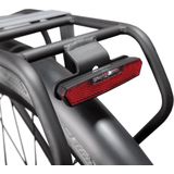 AXA Juno Ebike – 6-12V – Remlicht functie - Fiets Achterlicht - LED Fietsverlichting - 80 mm - Rood