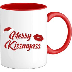 Merry kissmyass - Mok - Rood