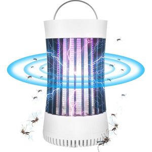 Draagbare oplaadbare AICase elektronische lamp - vliegen en muggen insectenvanger voor reizen kamperen - in de open lucht terras keuken veranda huis en tuin Muggenvanger