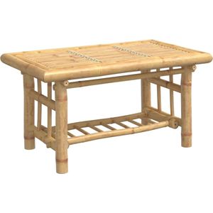 vidaXL - Salontafel - 70x45x36 - cm - bamboe