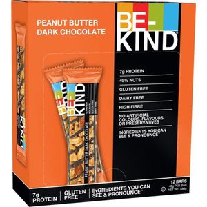 Be-Kind - Peanut Butter Dark Chocolate - 12 x 40 gram