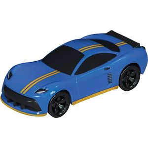 Carrera Street Racer ""Bad Boy"" - Blauw - Key Racer in Schaal 1:64 Terugtrekauto