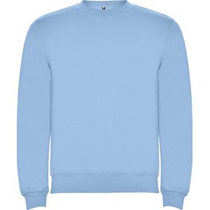 Licht Blauwe unisex sweater Clasica merk Roly maat L