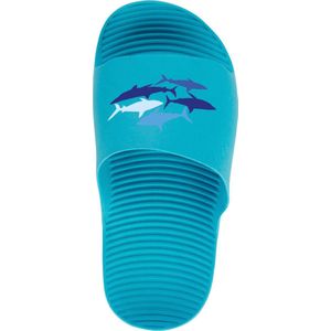 Badslippers - Shark - Blauw - Maat 30/31