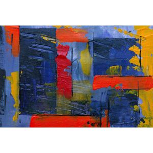 Abstract canvas voor aan de muur