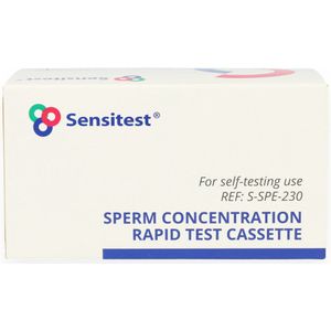 Sperma Concentratie Sneltest – Zelftest voor Vruchtbaarheid – Binnen 15 minuten resultaat – Eenvoudig thuis uit te voeren – 1 stuk