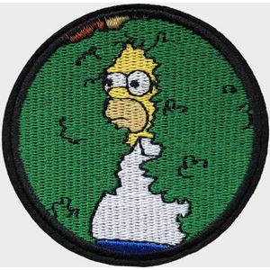 Patchy® �– Homer Simpson Strijkpatch - Strijkapplicatie - Strijkembleem - Patch - Badge
