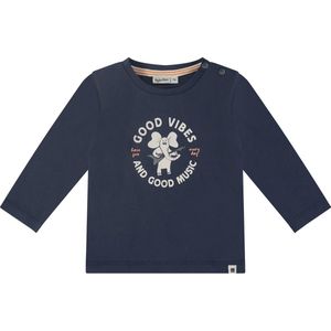 Babyface baby boys t-shirt long sleeve Jongens T-shirt - indigo - Maat 74