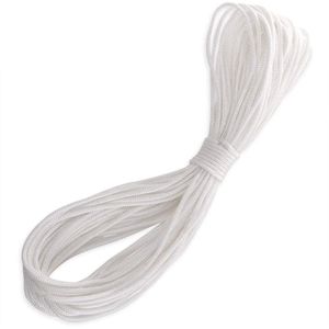 H&S 20 Meter Beeld Opknoping Koord 2.5mm Super Sterke Nylon Wit voor Foto Frame Spiegel Houd tot 30 kg