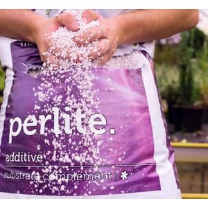 Plagron Perlite 60 ltr - Perliet voor een luchtiger substraat en betere drainage