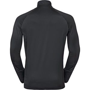 Longsleeve Odlo Men Mid Layer 1/2 Zip Berra Light Black