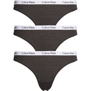 Calvin Klein 3-pack Bikini Slips dames - L - Zwart