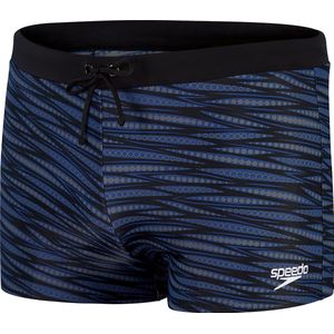 Speedo Valmilton Aquashort Zwart/Blauw Heren Zwembroek - Maat 5