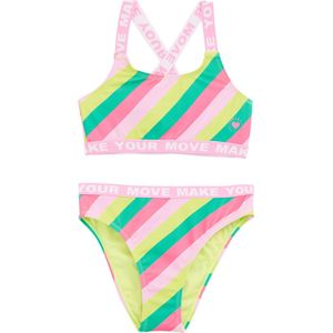 WE Fashion Meisjes bikini met dessin