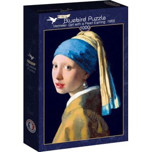 Art by Bluebird puzzel 1000 stukjes ""Het meisje met de parel"" Johannes Vermeer