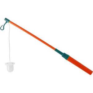 Folat - Lampionstokje Oranje-Teal - 40 cm - Lampion sint maarten - lampionnen - Sint maarten optocht - lampionnen papier