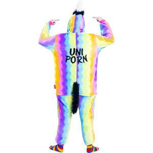 Eenhoorn onesie - dieren onesie - verkleedkleding - carnavalskleding - Carnaval kostuum - dames - heren – volwassenen - Uniporn - Maat XS/S