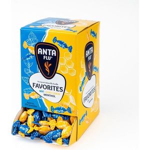 Anta Flu Favourites dispenser, box 360 stuks x 4