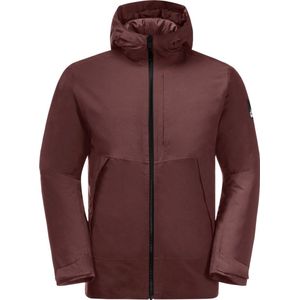 Jack Wolfskin Tempelhof Jkt M 1115491-2185, Mannen, Kastanjebruin, Jasje, maat: XL