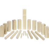 Goki Kubb Vikings Game - Small Size in a Cotton Bag | Geschikt voor kinderen vanaf 5 jaar | Speel met 2-6 spelers