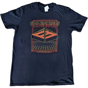 Foo Fighters - Run Heren T-shirt - S - Zwart