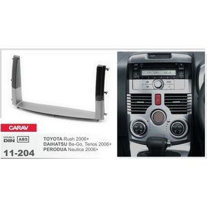 2-DIN TOYOTA Rush 2006+ / DAIHATSU Be-Go, Terios 2006+ / PERODUA Nautica 2006+ afdeklijst / installatiekit Audiovolt 11-204