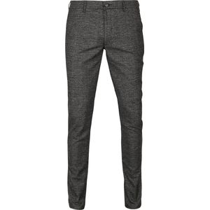 Suitable - Chino Pico Ruiten Donkergrijs - Heren - Maat 54 - Modern-fit