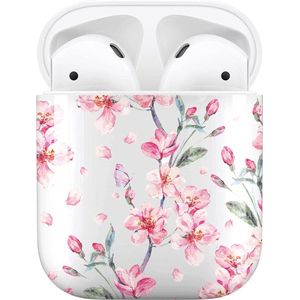AirPods 1 / 2 Hoesje - iMoshion Design Hardcover Case - wit