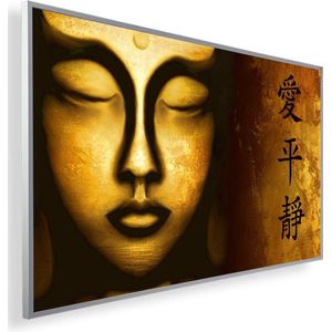 Infrarood Verwarmingspaneel 450W met fotomotief en Smart Thermostaat (5 jaar Garantie) - Buddha 119