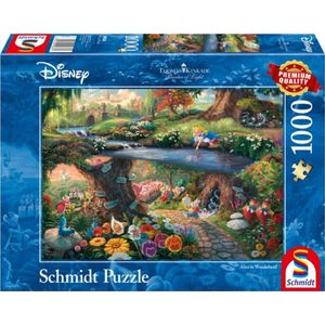 Schmidt Puzzle Legpuzzel Disney - Alice In Wonderland 1000 Stukjes