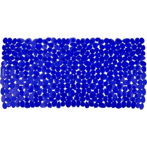 Wenko Antislip Badmat Paradise blauw 71x36 cm