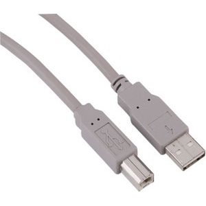 Hama 105402 USB-kabel 5 m USB 2.0 USB A USB B Grijs