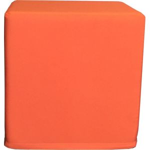 Poef oranje kind 30 centimeter kinder waterproof, vele kleuren zeer sterk.