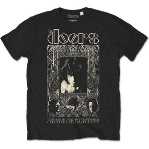 The Doors Heren Tshirt -M- Nouveau Zwart