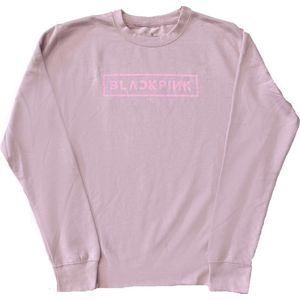 Blackpink - Logo Sweater/trui - M - Roze