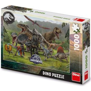 Dinosaurus puzzel Jurassic World 1000 stukjes