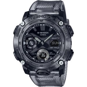 Casio G-Shock GA-2000SKE-8AER Horloge - Kunststof - Grijs - Ø 45 mm