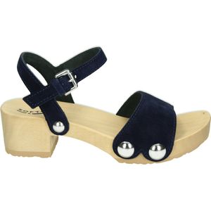 Softclox S3378 PENNY - Sandalen met hakDames Sandalen - Kleur: Blauw - Maat: 42