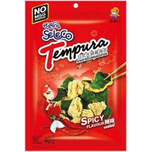 Seleco Zeewier Snack (Gepaneerd - Pikant) 40 g