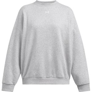 Under Armour Damen T-Shirt Rival Fleece Os Crew Mod Gray Light Heather 011-XS