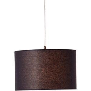Brillant | Esher hanglamp 38cm zwart | 1x A60, E27, 40W, geschikt voor normale lampen (niet meegeleverd)