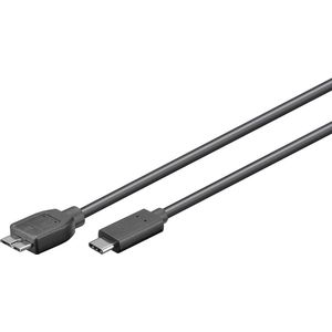 Goobay 67995 USB-kabel 0,6 m USB 2.0 Micro-USB B USB C Grijs