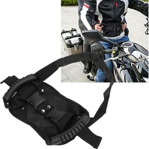 Veiligheidsgordel voor motorfiets achterbank - zwart, handvat voor veiligheidsgordel - elektrische motorfiets - passagier