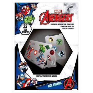Stickerset - Marvel Avengers - 5 vellen