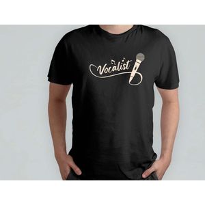 Vocalist - T Shirt - MusicLovers - MusicVibes - Rock - FeelTheBeat - MuziekLiefhebbers - MuziekVibes - VoelDeBeat - StemAf
